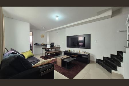 Sala de apartamento à venda com 2 quartos, 129m² em Vila Santa Teresa, Santo André