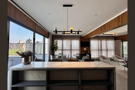 Apartamento à venda com 40m², 1 quarto e 1 vagaÁrea comum - Salão de festas