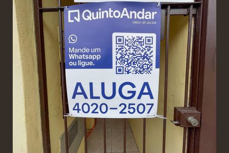 Casa para alugar com 40m², 1 quarto e sem vaga Casa para alugar com 40m², 1 quarto e sem vagaPlaca