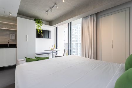 Studio para alugar com 28m², 1 quarto e sem vaga