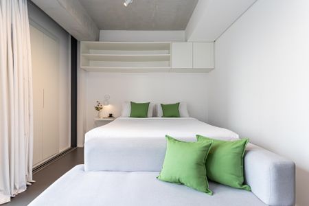 Studio para alugar com 28m², 1 quarto e sem vaga