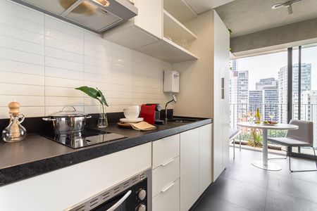 Studio para alugar com 28m², 1 quarto e sem vaga