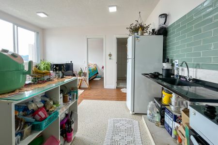 Apartamento para alugar com 34m², 1 quarto e sem vaga Apartamento para alugar com 34m², 1 quarto e sem vagaCozinha e Área de Serviço