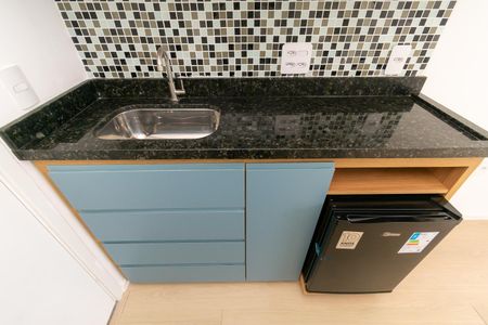 Studio para alugar com 15m², 1 quarto e sem vagaCozinha