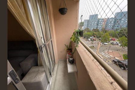 Varanda da Sala de apartamento à venda com 3 quartos, 64m² em Jardim Jaqueline, São Paulo