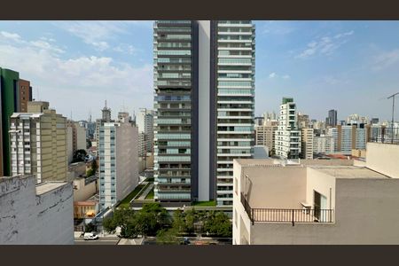 Varanda de apartamento à venda com 1 quarto, 25m² em Pinheiros, São Paulo
