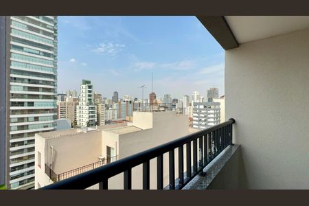 Apartamento para alugar com 25m², 1 quarto e sem vagaVaranda