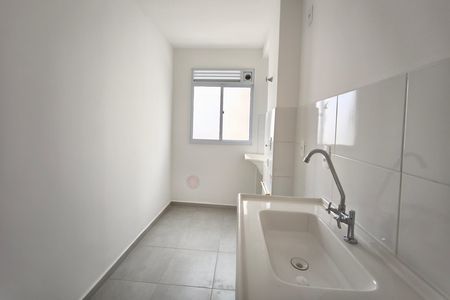 Cozinha de apartamento para alugar com 2 quartos, 44m² em Vila Satúrnia, Campinas