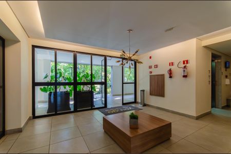 Apartamento para alugar com 34m², 1 quarto e 1 vaga Apartamento para alugar com 34m², 1 quarto e 1 vagaHall Social