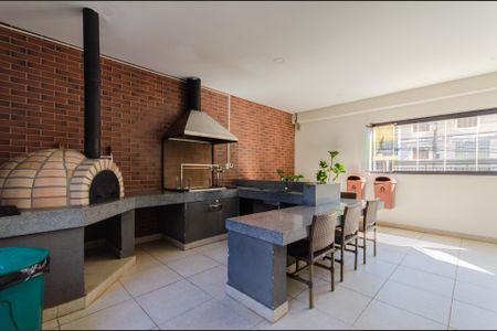 Apartamento para alugar com 34m², 1 quarto e 1 vaga Apartamento para alugar com 34m², 1 quarto e 1 vagaÁrea comum - Churrasqueira