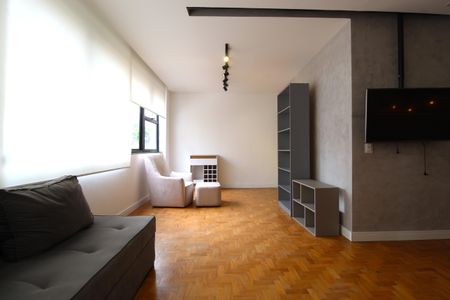 Sala de apartamento à venda com 3 quartos, 105m² em Indianópolis, São Paulo