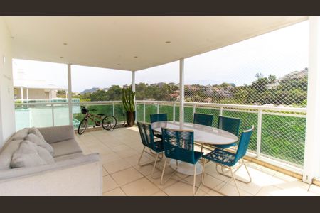 Varanda Gourmet de apartamento à venda com 3 quartos, 230m² em Camboinhas, Niterói