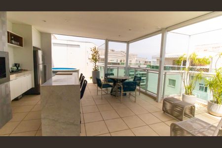 Varanda Gourmet de apartamento à venda com 3 quartos, 230m² em Camboinhas, Niterói