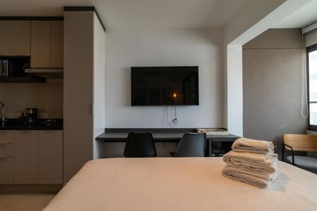 Studio para alugar com 25m², 1 quarto e sem vaga Studio para alugar com 25m², 1 quarto e sem vagaStudio