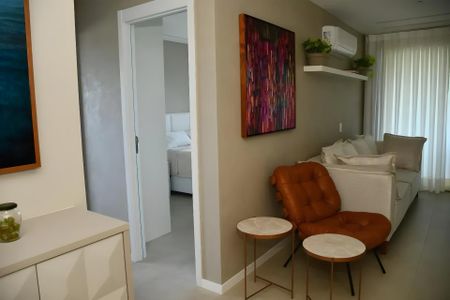 Sala de apartamento à venda com 2 quartos, 78m² em Barra da Tijuca, São José dos Campos