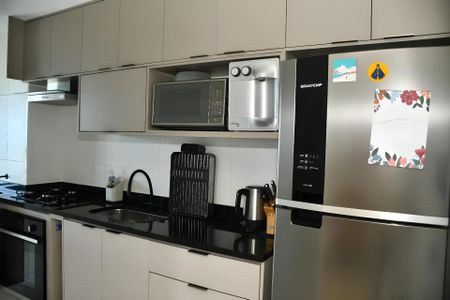 Cozinha de apartamento à venda com 2 quartos, 78m² em Barra da Tijuca, São José dos Campos