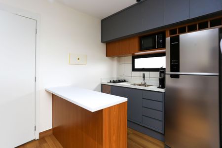 Studio para alugar com 26m², 1 quarto e sem vaga Studio para alugar com 26m², 1 quarto e sem vagaCozinha