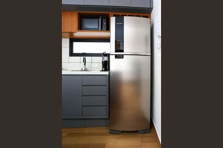 Studio para alugar com 26m², 1 quarto e sem vaga Studio para alugar com 26m², 1 quarto e sem vagaCozinha