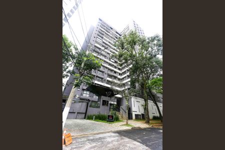 Studio para alugar com 26m², 1 quarto e sem vaga Studio para alugar com 26m², 1 quarto e sem vagaFachada