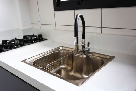 Studio para alugar com 26m², 1 quarto e sem vaga Studio para alugar com 26m², 1 quarto e sem vagaCozinha