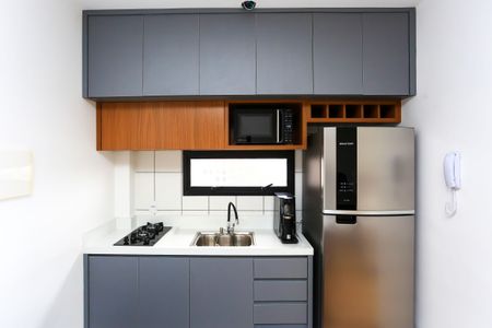 Studio para alugar com 26m², 1 quarto e sem vaga Studio para alugar com 26m², 1 quarto e sem vagaCozinha