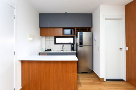 Studio para alugar com 26m², 1 quarto e sem vaga Studio para alugar com 26m², 1 quarto e sem vagaCozinha