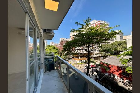 Varanda da sala de apartamento para alugar com 3 quartos, 125m² em Ipanema, Rio de Janeiro