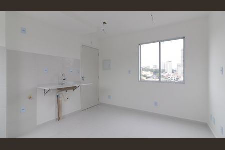 Sala/Cozinha de apartamento à venda com 2 quartos, 37m² em Cidade Patriarca, São Paulo
