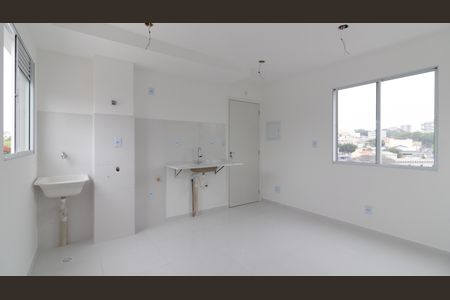 Sala/Cozinha de apartamento à venda com 2 quartos, 37m² em Cidade Patriarca, São Paulo