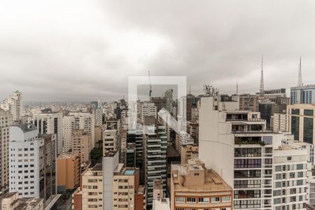 Sacada Vista de apartamento para alugar com 1 quarto, 37m² em Consolação, São Paulo