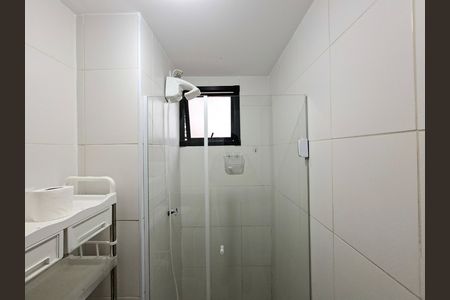 Apartamento para alugar com 26m², 1 quarto e sem vaga Apartamento para alugar com 26m², 1 quarto e sem vagaBanheiro da Suíte