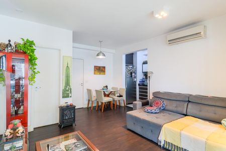 Sala de apartamento à venda com 1 quarto, 59m² em Campo Belo, São Paulo