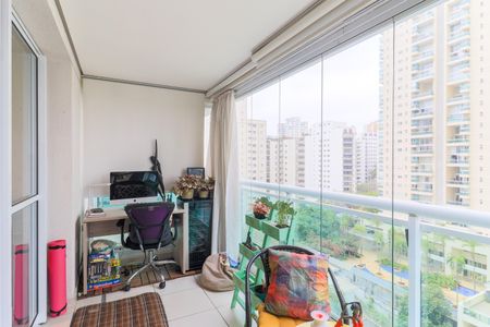 Apartamento à venda com 59m², 1 quarto e 1 vagaVaranda da Sala