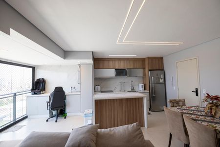 Sala de apartamento à venda com 2 quartos, 88m² em Tamboré, Barueri