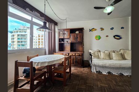 Sala de apartamento para alugar com 1 quarto, 98m² em Ponta da Praia, Santos