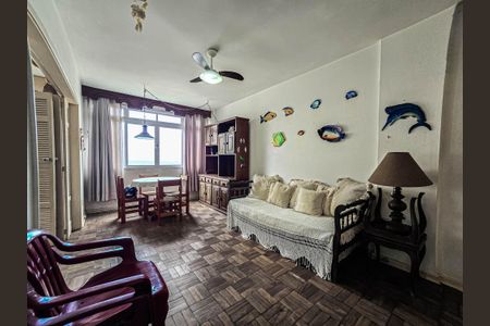 Sala de apartamento para alugar com 1 quarto, 98m² em Ponta da Praia, Santos