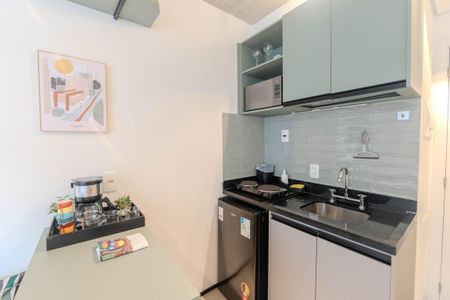 Studio à venda com 38m², 1 quarto e sem vagaCozinha