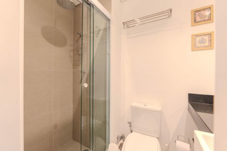 Studio à venda com 38m², 1 quarto e sem vagaBanheiro Social