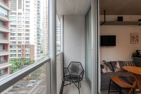 Studio à venda com 38m², 1 quarto e sem vagaSacada