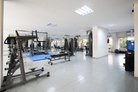 Apartamento para alugar com 42m², 1 quarto e 1 vaga Apartamento para alugar com 42m², 1 quarto e 1 vagaÁrea comum - Academia