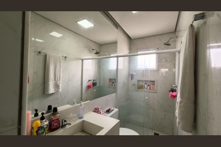 Casa de condomínio para alugar com 89m², 3 quartos e 2 vagasBanheiro da Suíte