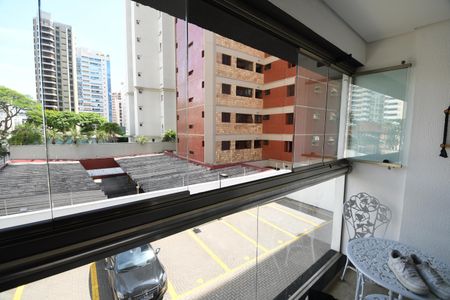 Sala - Sacada de apartamento à venda com 1 quarto, 47m² em Cambuí, Campinas