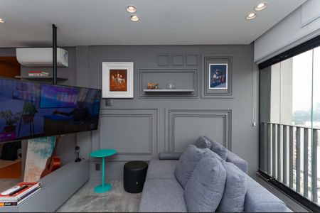 Sala de apartamento à venda com 2 quartos, 63m² em Perdizes, São Paulo