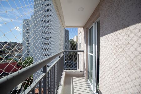 Varanda da Sala de apartamento para alugar com 2 quartos, 42m² em Vila Amélia, São Paulo