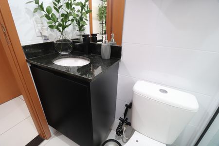 Apartamento para alugar com 56m², 2 quartos e 1 vagaBanheiro Social