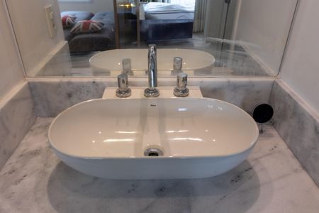 Studio à venda com 40m², 1 quarto e 1 vagaBanheiro