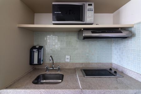 Studio à venda com 40m², 1 quarto e 1 vagaCozinha