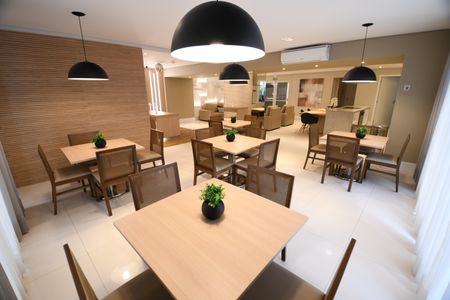 Studio à venda com 46m², 1 quarto e 1 vagaÁrea comum - Salão de festas