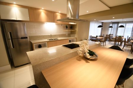 Studio à venda com 46m², 1 quarto e 1 vagaÁrea comum - Salão de festas