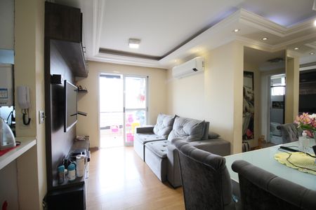 Sala de apartamento à venda com 2 quartos, 72m² em Paraíso do Morumbi, São Paulo